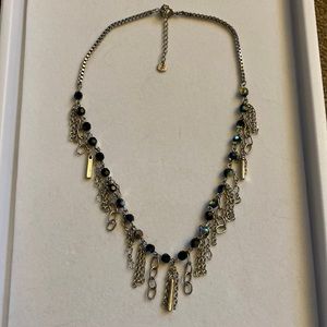 Touchstone Crystal Fringe Collar Necklace